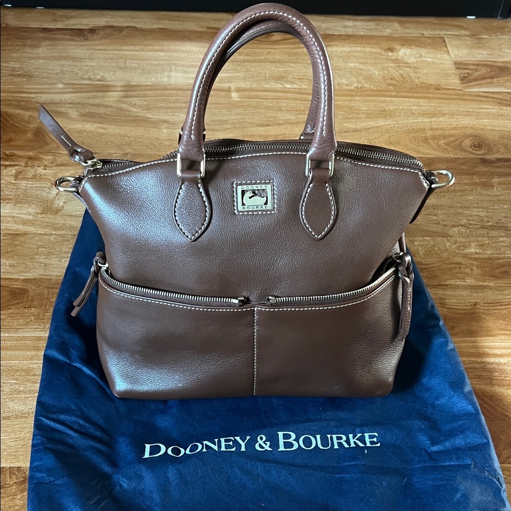 Dooney & Bourke Chocolate Brown Satchel